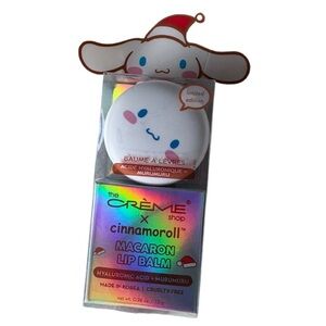 The Crème Shop x Cinnamoroll Macaron Lip Balm Peppermint Cocoa